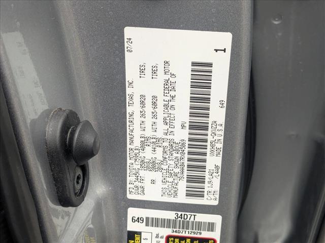 Photo of 2024 Celestial Silver Metallic Toyota Sequoia