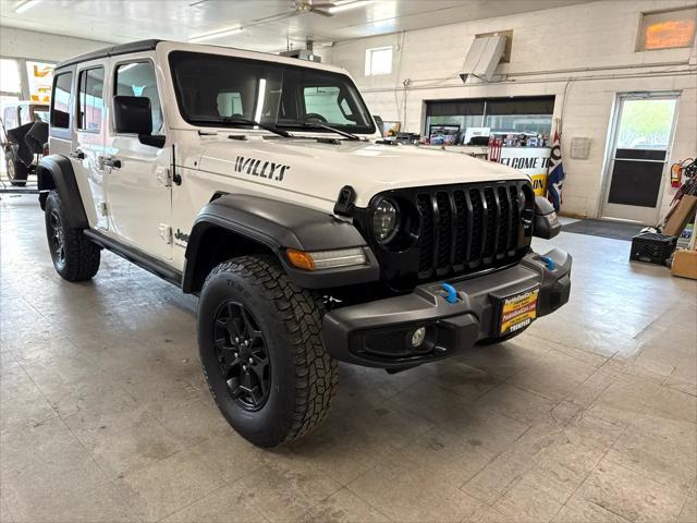 Photo of 2023 Bright White Clearcoat Jeep Wrangler 4xe