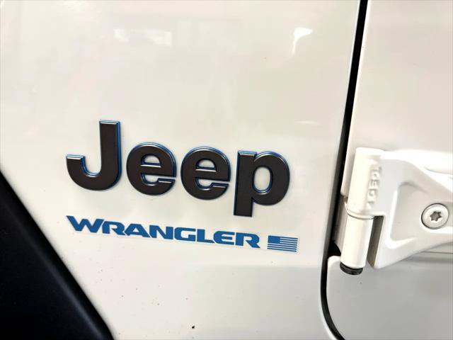 Photo of 2023 Bright White Clearcoat Jeep Wrangler 4xe
