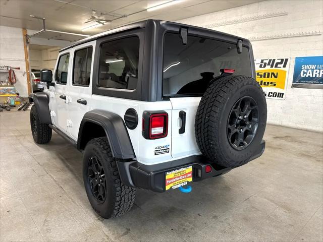 Photo of 2023 Bright White Clearcoat Jeep Wrangler 4xe