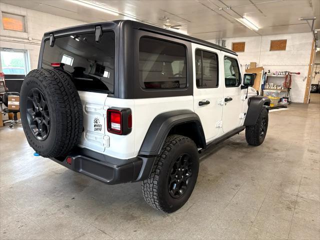 Photo of 2023 Bright White Clearcoat Jeep Wrangler 4xe