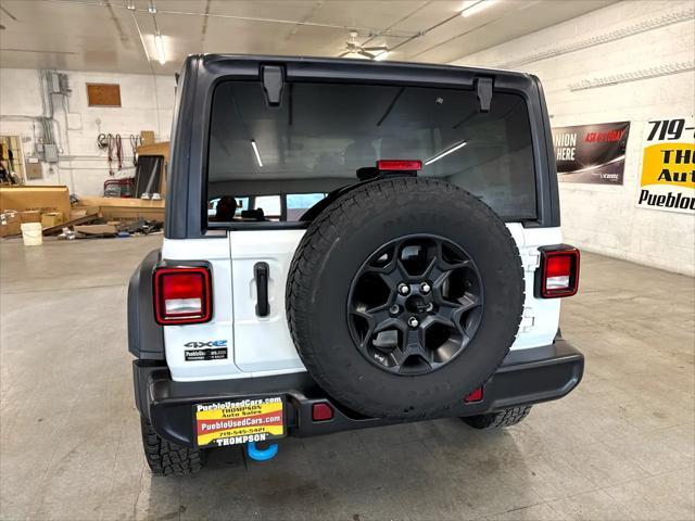 Photo of 2023 Bright White Clearcoat Jeep Wrangler 4xe