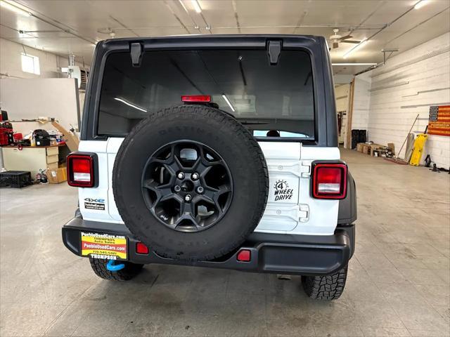 Photo of 2023 Bright White Clearcoat Jeep Wrangler 4xe