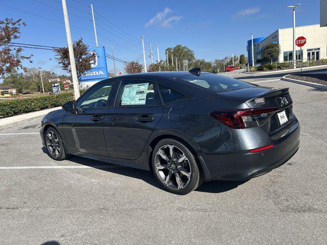 Photo of 2025 Meteorite Gray Metallic Honda Civic Hybrid