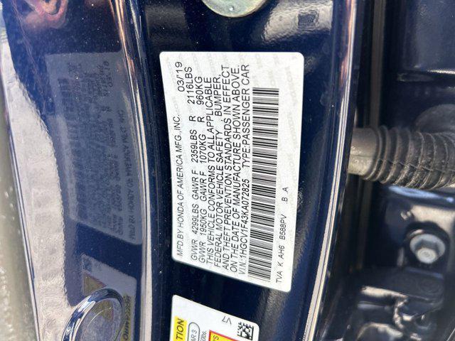 Photo of 2019 Obsidian Blue Pearl Honda Accord