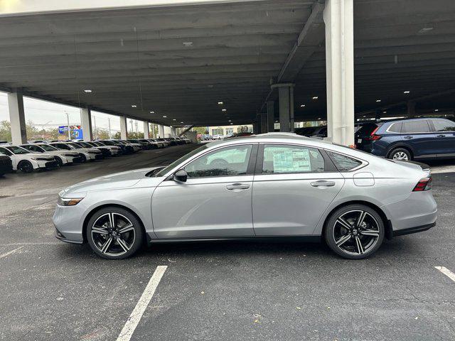 Photo of 2025 Solar Silver Metallic Honda Accord Hybrid