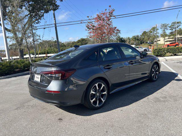 Photo of 2025 Meteorite Gray Metallic Honda Civic Hybrid
