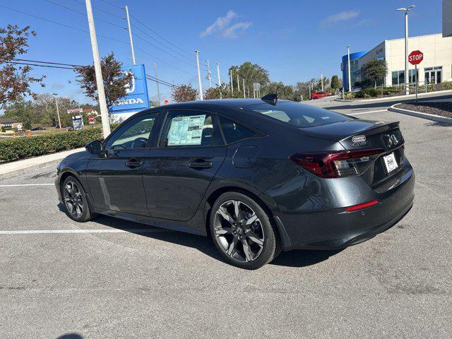 Photo of 2025 Meteorite Gray Metallic Honda Civic Hybrid
