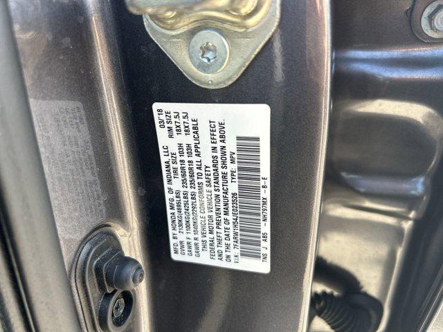 Photo of 2018 Gunmetal Metallic Honda CR-V