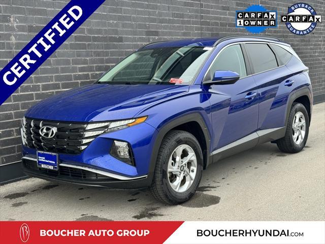 Photo of 2022 Intense Blue Hyundai TUCSON