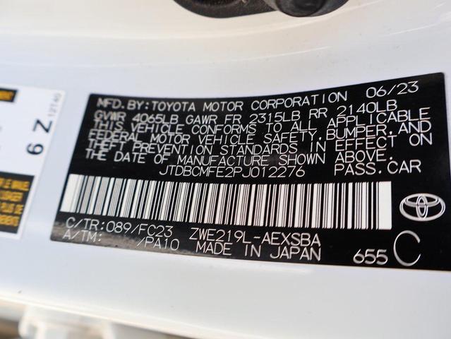 Photo of 2023 Ice Cap Toyota Corolla Hybrid