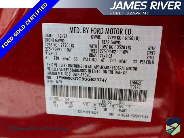Photo of 2025 Red Metallic Ford Explorer