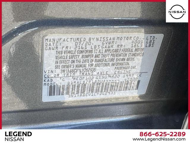 Photo of 2020 Gun Metallic Nissan Sentra