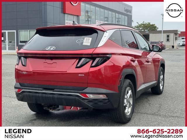 Photo of 2023 Calypso Red Hyundai TUCSON