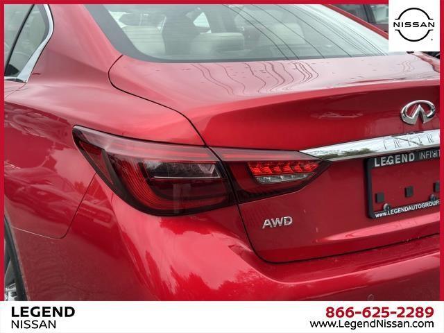 Photo of 2022 Dynamic Sunstone Red INFINITI Q50