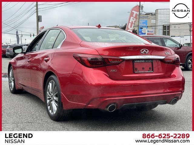 Photo of 2022 Dynamic Sunstone Red INFINITI Q50