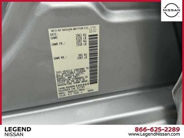 Photo of 2023 Brilliant Silver Metallic Nissan Altima
