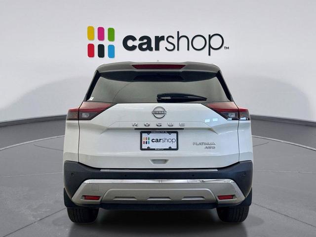 Photo of 2023 Pearl White Tricoat Nissan Rogue
