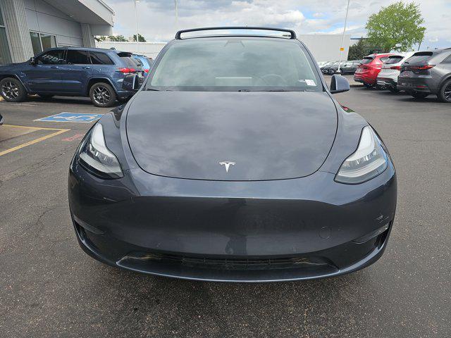 Photo of 2020 Deep Blue Metallic Tesla Model Y