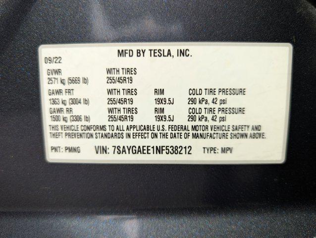 Photo of 2022 Solid Black Tesla Model Y