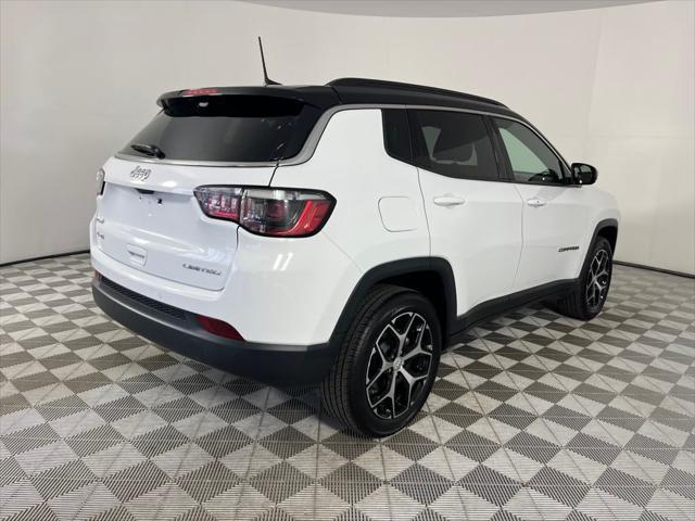 Photo of 2024 Bright White Clearcoat Jeep Compass