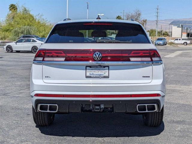 Photo of 2024 Opal White Pearl Volkswagen Atlas Cross Sport