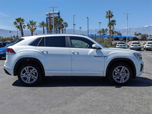 Photo of 2024 Opal White Pearl Volkswagen Atlas Cross Sport