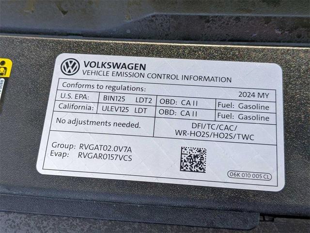 Photo of 2024 Opal White Pearl Volkswagen Atlas Cross Sport