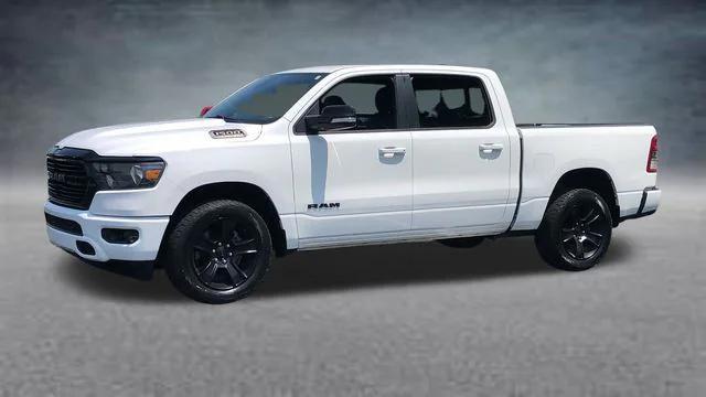 Photo of 2021 Bright White Clearcoat RAM 1500