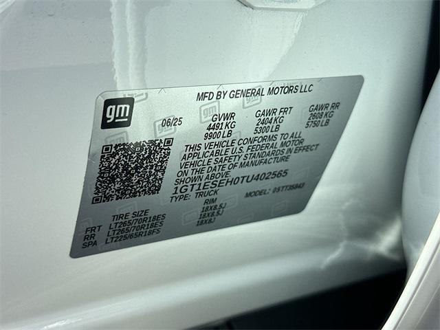 Photo of 2026 Summit White GMC Sierra EV