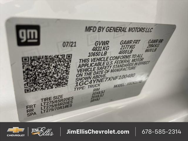 Photo of 2022 Summit White Chevrolet Silverado 2500
