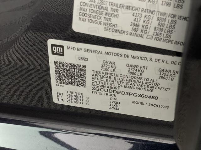 Photo of 2023 Dark Ash Metallic Chevrolet Silverado 1500
