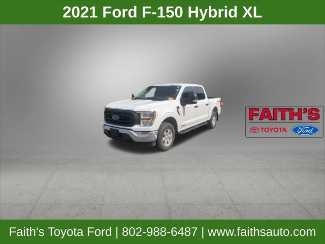 Photo of 2021 Oxford White Ford F-150