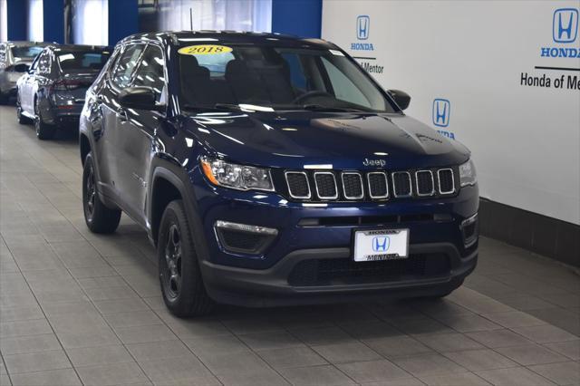 Photo of 2018 Jazz Blue Pearlcoat Jeep Compass