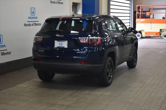 Photo of 2018 Jazz Blue Pearlcoat Jeep Compass