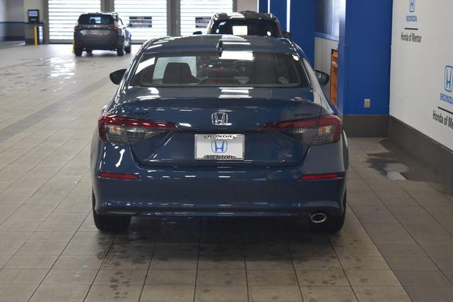 Photo of 2026 Blue Lagoon Pearl Honda Civic
