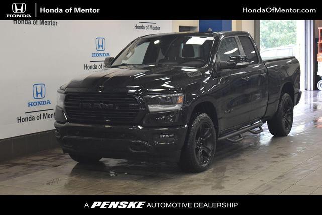 Photo of 2021 Diamond Black Crystal Pearlcoat RAM 1500