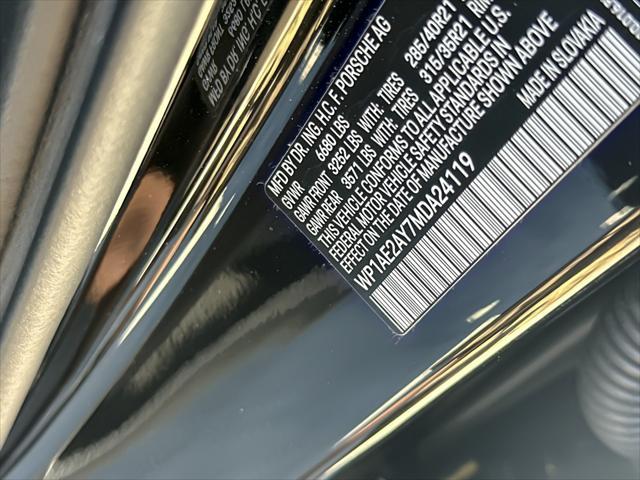 Photo of 2021 Black Porsche Cayenne