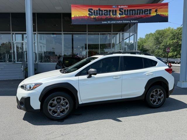 Photo of 2022 Crystal White Pearl Subaru Crosstrek