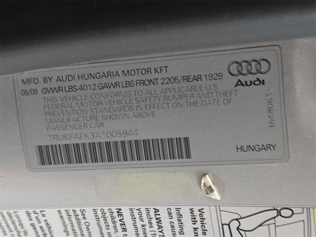 Photo of 2010 Ice Silver Metallic Audi TT