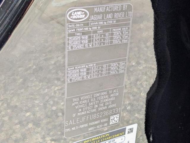 Photo of 2025 Santorini Black Land Rover Defender