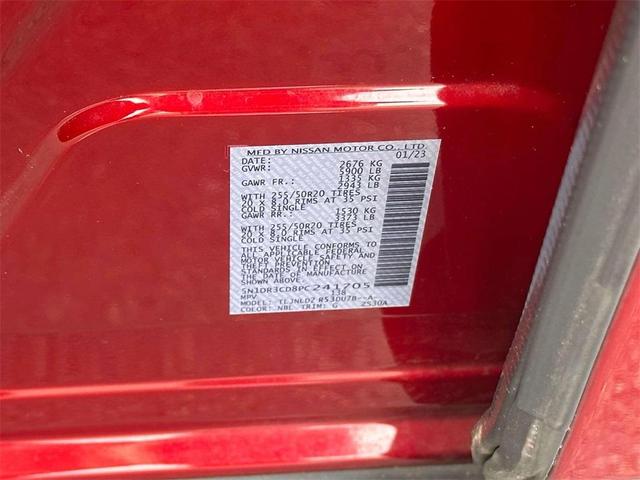 Photo of 2023 Scarlet Ember Nissan Pathfinder
