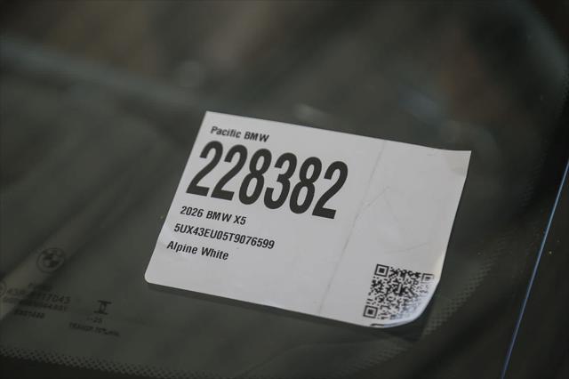 Photo of 2026 White BMW X5 PHEV