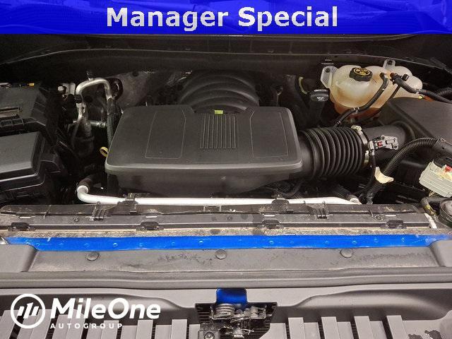 Photo of 2023 Glacier Blue Metallic Chevrolet Silverado 1500