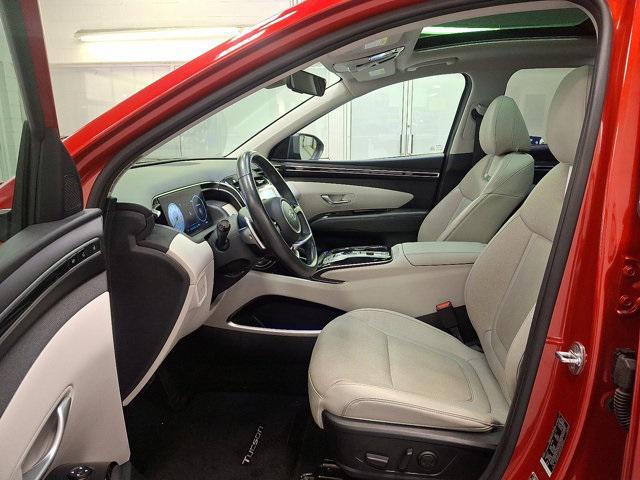 Photo of 2023 Calypso Red Hyundai TUCSON