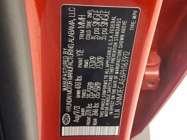 Photo of 2023 Calypso Red Hyundai TUCSON