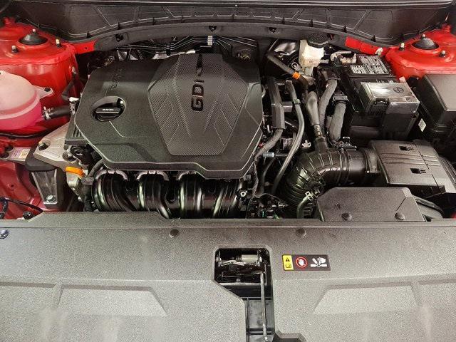 Photo of 2023 Calypso Red Hyundai TUCSON