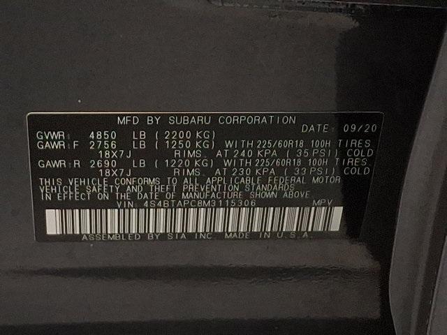 Photo of 2021 Magnetite Gray Metallic Subaru Outback