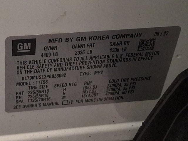 Photo of 2023 Summit White Chevrolet Trailblazer