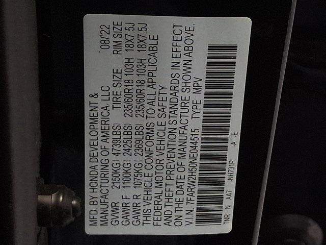 Photo of 2022 Crystal Black Pearl Honda CR-V